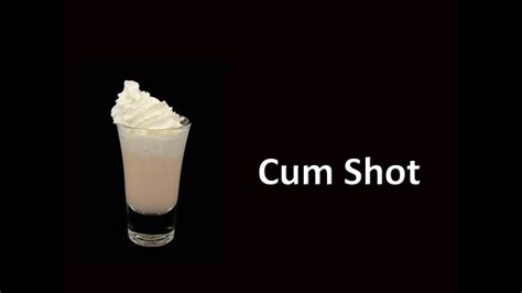 c um shot|Cum Shot Cocktail Recipe .